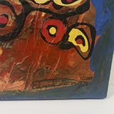 Oil Painting By Edward Longo 12 x 10 Signed & dated 1/2007