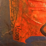 Oil Painting By Edward Longo 12 x 10 Signed & dated 1/2007