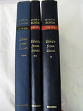 3 Vol Set Chapters(Ethics) Of The Fathers Pirkei Avot(Avos) Irving Bunim English
