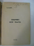 Gulliver's New Travels Dr. Maurice Ascher Tel Aviv 1940 Rare Science Fiction