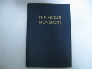 The Musar (Mussar) Movement By Dov Katz Volume 1 Part 1 Scarce English Edition