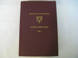Harvard Law School Alumni Directory 2011 With Anthony Scaramucci Alive Cambridge