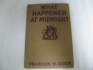 1940s Rare Wartime The Hardy Boys What Happened At Midnight Franklin W. Dixon