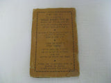 1949 Pocket Hebrew Almanac New York City Hebrew Publishing Company