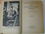Hardy Boys The Flickering Torch Mystery War Time Print 1943 Grosset And Dunlap