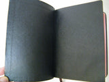 The Holy Scriptures Bible English Masoretic Text Black Leather Gold Edges Record