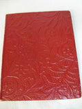 Illustrated Litho Bible Metal Tin Plate Rare Red Cover Tanakh(ch) With Captions